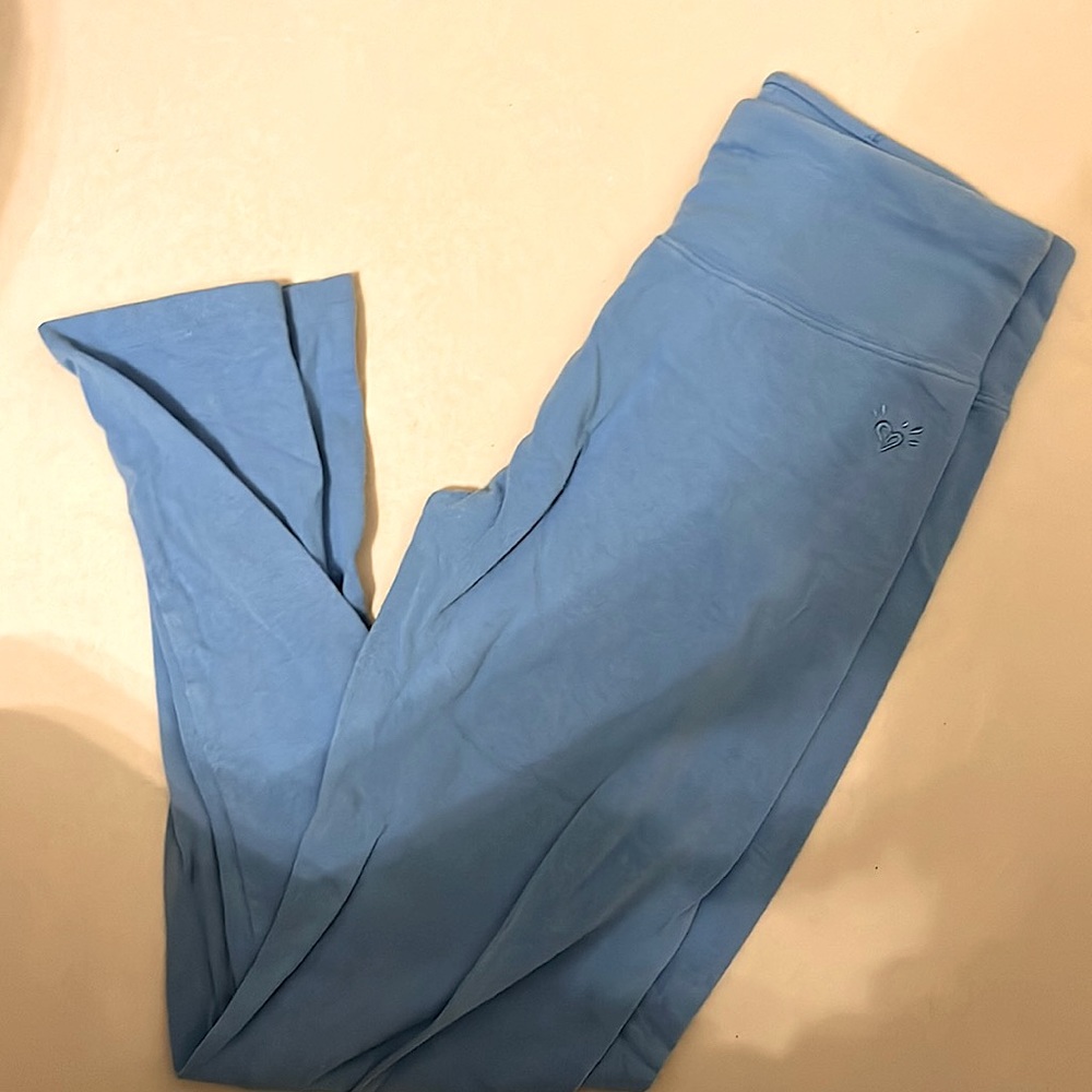 Blue justice leggings